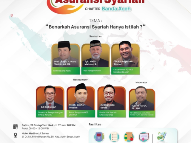 Roadshow Asuransi Syariah Chapter Banda Aceh: Benarkah Asuransi Syariah Hanya Istilah?