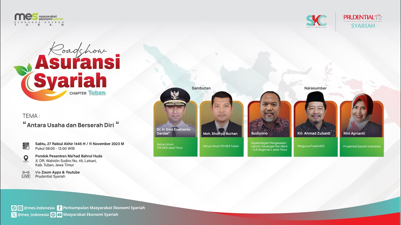Roadshow Asuransi Syariah Tuban: Antara Usaha dan Berserah Diri